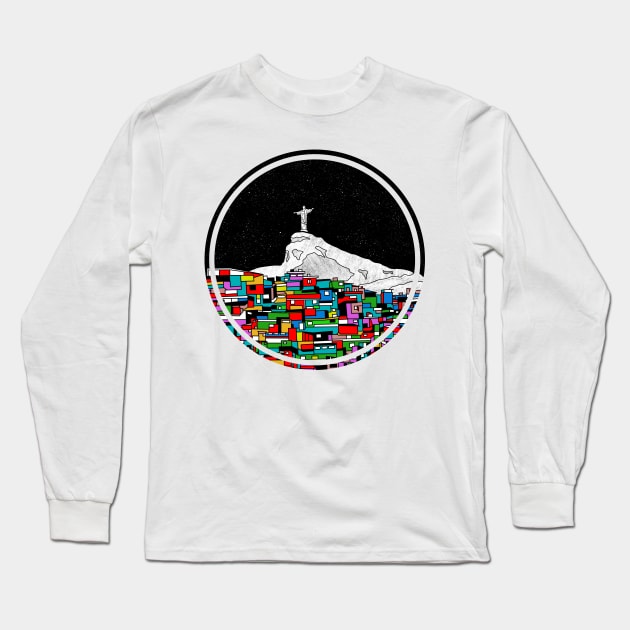 Christ the Redeemer Long Sleeve T-Shirt by mailboxdisco